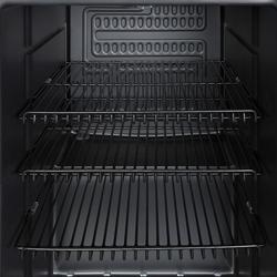 GASTRO-COOL | Banco Frigo Bar - 360mm - 88 litri - con 1 porta a battente in vetro - Nero