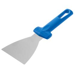Dreieckiger Teigschaber - Edelstahlklinge flexibel - 150mm - Kunststoffgriff