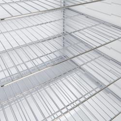 GASTRO-COOL | Frigorífico de bar - 540mm - 130 litros - com 1 porta de vidro - Branco