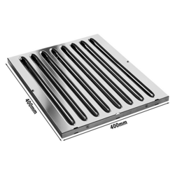 Flame protection filter - 400x400mm - Type B	