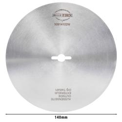 F. DICK | Doner Kebab Slicer Blade Ø140 mm – smooth edge - stainless steel - Made in Europe