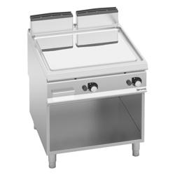 Fry Top Gas Professionale - 14 kW - Liscio - incl. sottotelaio