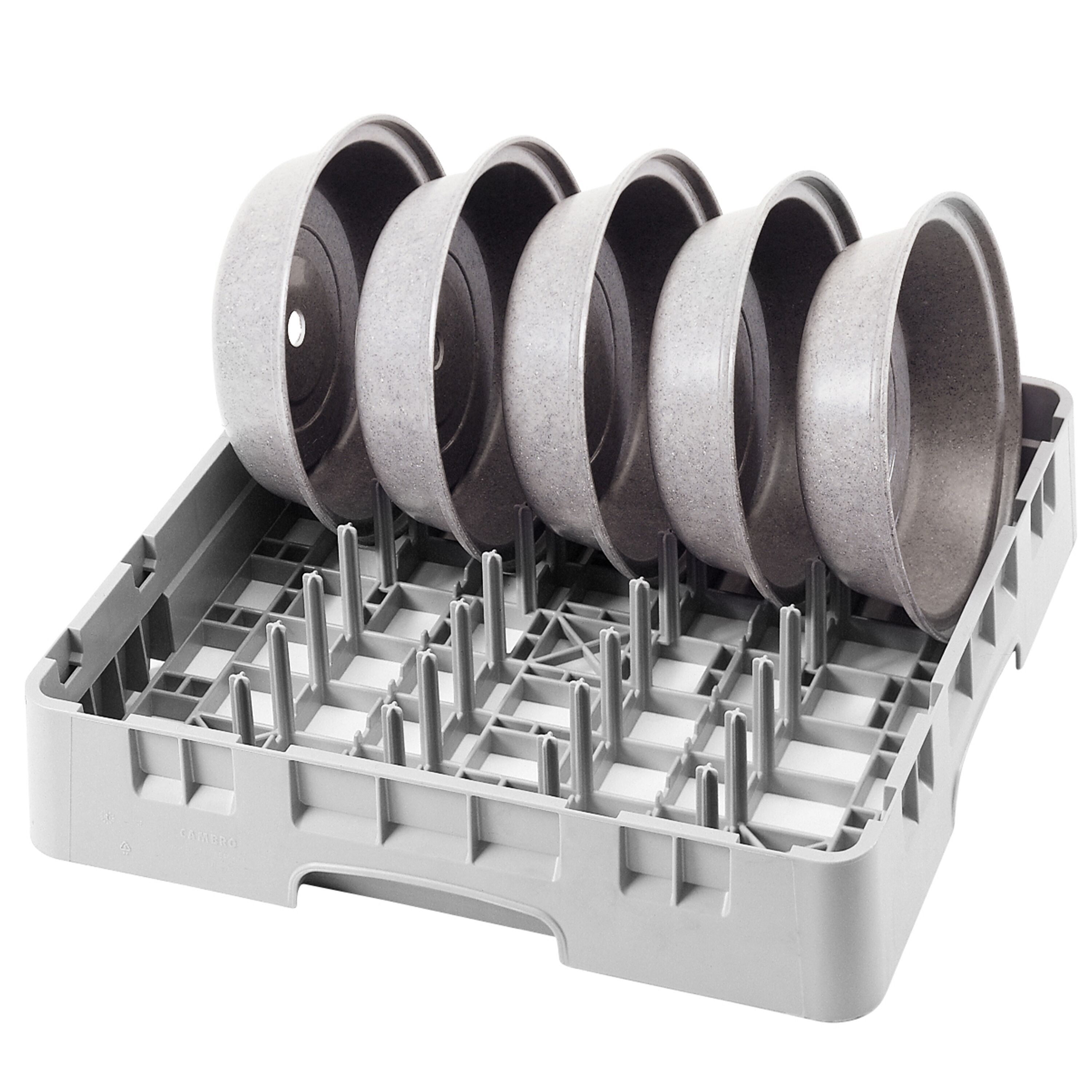 CAMBRO | CAMRACK® - Panier à vaisselle / à broches 1/1 - 5x9 compartiments - 500x500mm - Gris