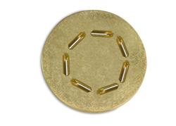 Trafila in Ottone Professionale NMF5N - Fettuccine 8mm - Ø50mm