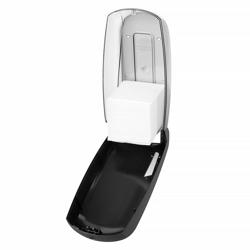 AIR-WOLF | Toilet Tissue Dispenser – 500-Sheet Bulk Pack - Anthracite ABS - Wall-Mounted - Lockable