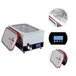 Sous-Vide-Garer/Softcooker - 24 Liter - GN 1/1 - 700 Watt - mit Ablasshahn & Deckel