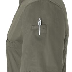 (6 stuks) KARLOWSKY | Korte Mouw Heren Werkshirt Performance - Salie - maat: XL