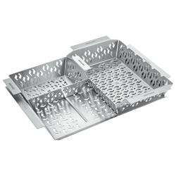 ZWILLING | BBQ Grill Basket XL without Handle – Silver, For Veg, Meat & Fish