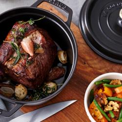STAUB | LA COCOTTE - Cocotte - Ø 260 mm - Lijevano željezo - Crna boja 