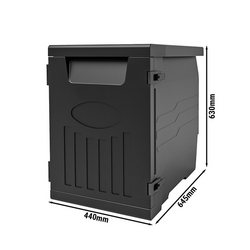 Thermotransportbox Fronlader | Изоляционный бокс | Бокс из пенополистирола | Polibox | Бокс для сохранения тепла - 92 литра
