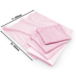 (10 st) Mikrofiberduk - 400x400 mm - rosa