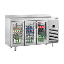 Barkoeledag PREMIUM PLUS - 1960x700mm - 465l - met 3 glazen deuren & spatrand