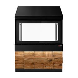 Elemento neutro per griglie a carbone TORONTO - 1500mm - Piano di lavoro in granito nero