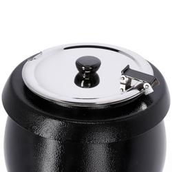 Commercial Soup Warmer - Black – Digital control (0–95 °C)