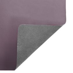 (144 stuks) Placemats James - in elegante lederlook - 33 x 46 cm - Aubergine	 