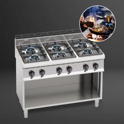 Gazlı Ocak -  42 kW - 6 Gözlü - Yüksek performans model