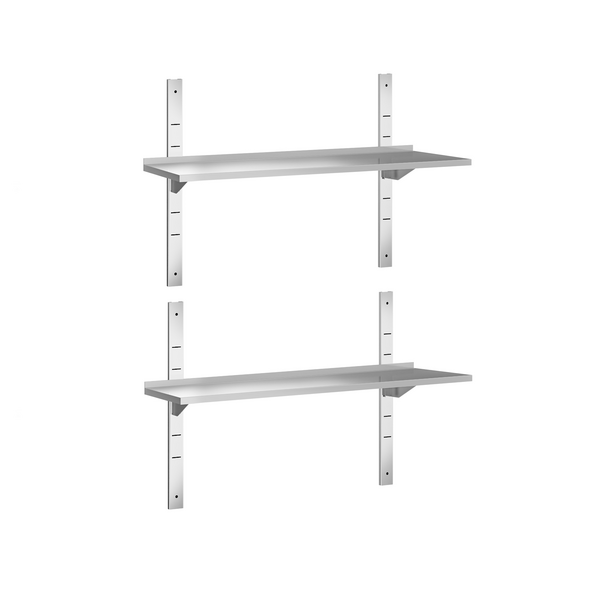 Zidna polica PREMIUM - 1400x400 mm - Sa 2 police 