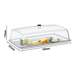 (2 pieces) GN 1/1 Tray with Lid – 500×325×170 mm - tray included