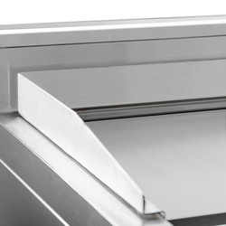 Placa de inducción para freír - 5 kW - Liso