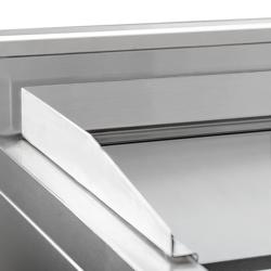 Indukcyjna płyta grillowa  - 5 kW - gładka	