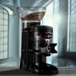 Molinillo de café PROFESIONAL - Tolva 1,0kg - Con dosificador - Negro