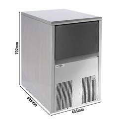 Máquina para fazer gelo / cilindros - 46kg / 24 h