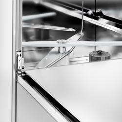 Dubbelwandige Compacte Glazenspoelmachine - 35x35cm - Mechanisch - 2,77kW - met naglansmiddeldoseerpomp