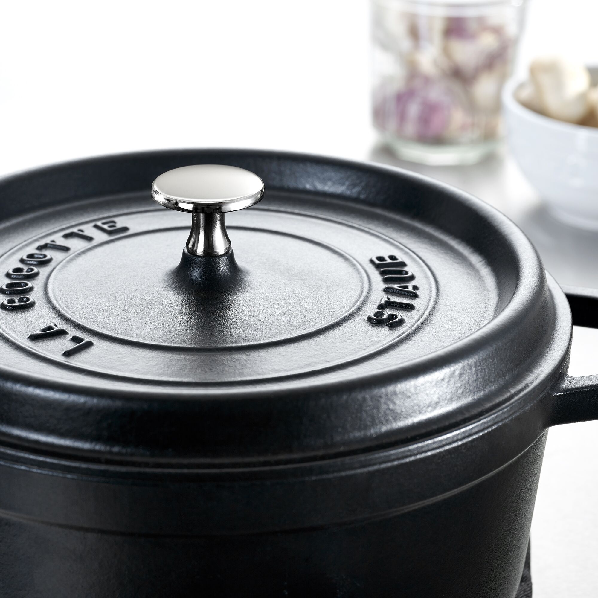 STAUB | Bouton - rond - 20 mm - Nickel