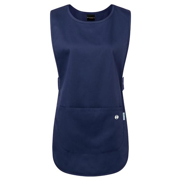 (6 Stuks) KARLOWSKY | Koksoverhemd Essential - Marineblauw - maat: XS