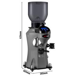 Moinho de café Profissional - Tremonha 2kg - 45dB - Com doseador - Cinza