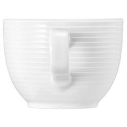 (6 pcs) SELTMANN WEIDEN | Coffee Cup Set – BLUES Series – White Porcelain – 180 ml – Tulip-shaped – Dishwasher-safe only