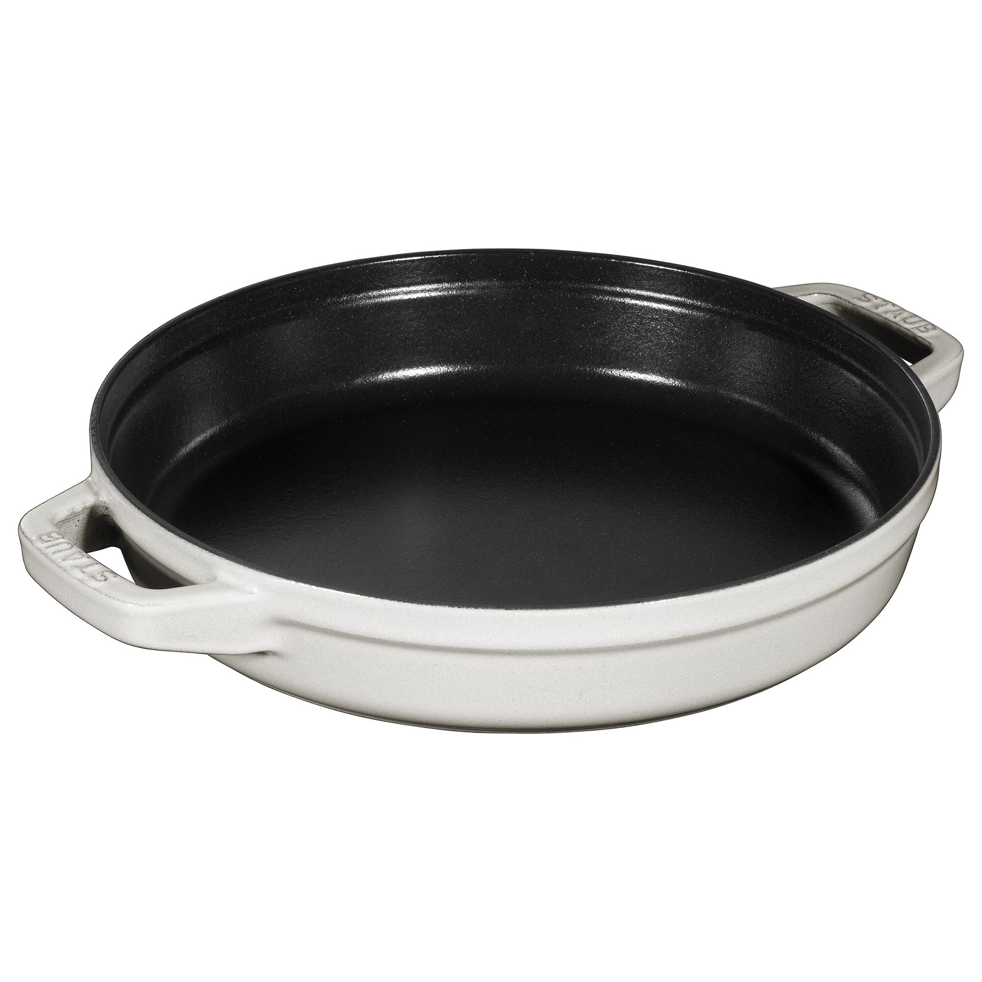 STAUB | STACKABLE SET – Set de marmites – 2 pièces – Ø 240 mm – Fonte – Truffe blanche