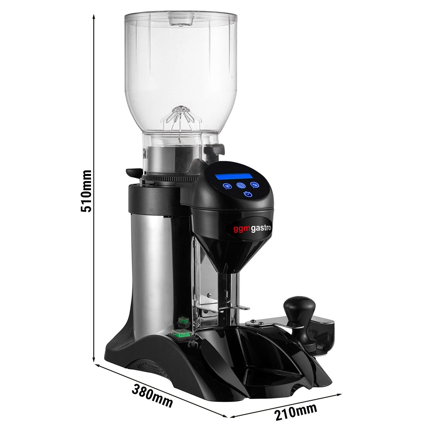 Moulin à café – 2 kg – 63 dB – Avec dosage automatique – Corps en inox
