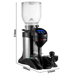 Kaffeemühle - 2kg - 63dB - Mit automatischer Dosierung - Edelstahl Korpus