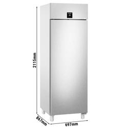 LIEBHERR | Fagyasztó rozsdamentes acél PERFORMANCE - 597 liter - GN 2/1 - rozsdamentes acél belső - 1 ajtóval