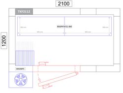 Regalset Aluminium - Bautiefe: 360mm - Tragkraft: 600 kg