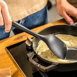 STAUB | Σπάτουλα Wok - 310mm - Σιλικόνη - Μαύρη