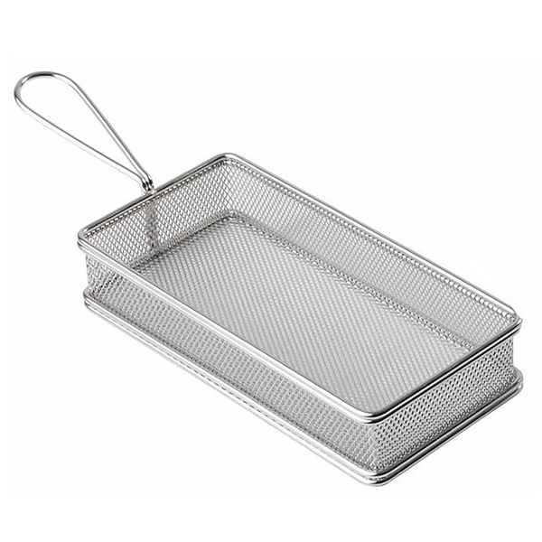 Servir cesto de fritura SILVER