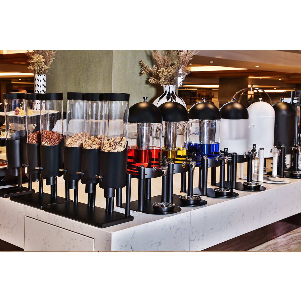 Distributeur de jus - 2 x 6 litres - Noir