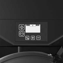 Elektrische Orangenpresse - mit Push & Juice-Taste & automatischer Fruchtzufuhr - Schwarz