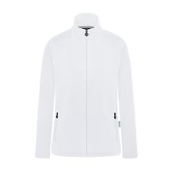 Karlowsky | Jachetă de lucru pentru femei - Jachetă fleece Warm-Up - Alb - Mărimea: 3XL