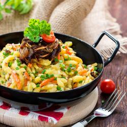 Spätzle Presi - Spätzle Presi - Ø85mm - Özel Delikli Plakalı - Alüminyum - Uzunluk: 420mm