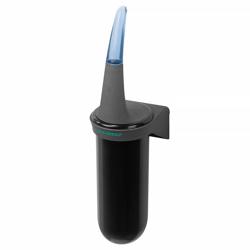 AIR-WOLF | Porte-brosse WC – fermé – plastique ABS – Anthracite
