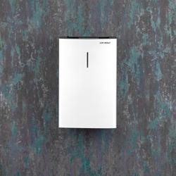 AIR-WOLF | Poubelle - 25L - inox blanc