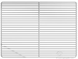 Griglia di supporto in acciaio inox - per bottiglie - GN 2/1 - 530x650mm - adatta per la serie GN 2/1 (frigoriferi in vetro)