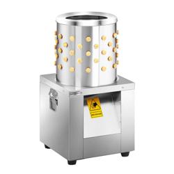 (117 doigts) Plumeuse à volaille professionnelle - électrique - Tambour Ø 30,5cm
