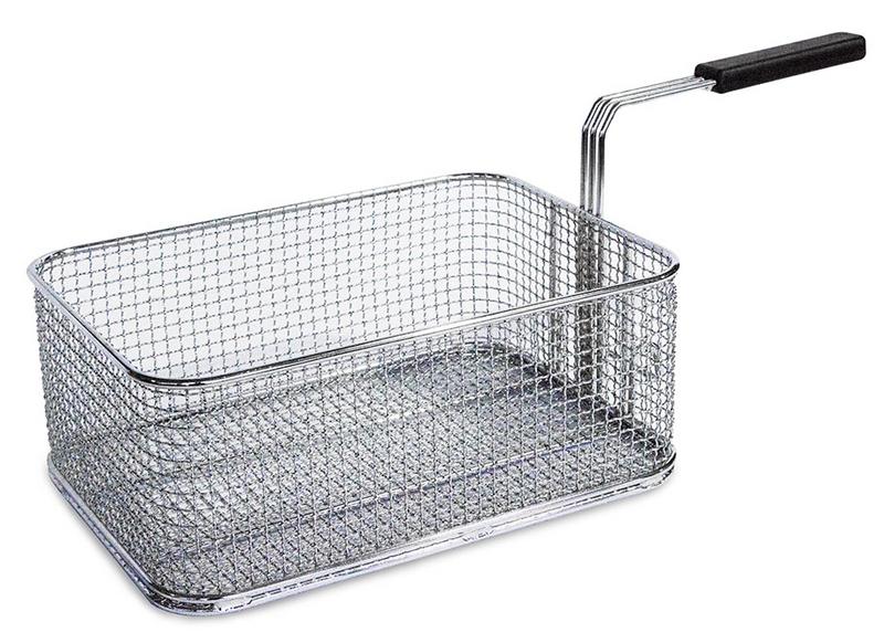 Frituurmand - 280x270x(H)115mm | 15 liter - met hittebestendige handgreep | RVS - passend voor GFB479T-15 & GFB879T-15+15