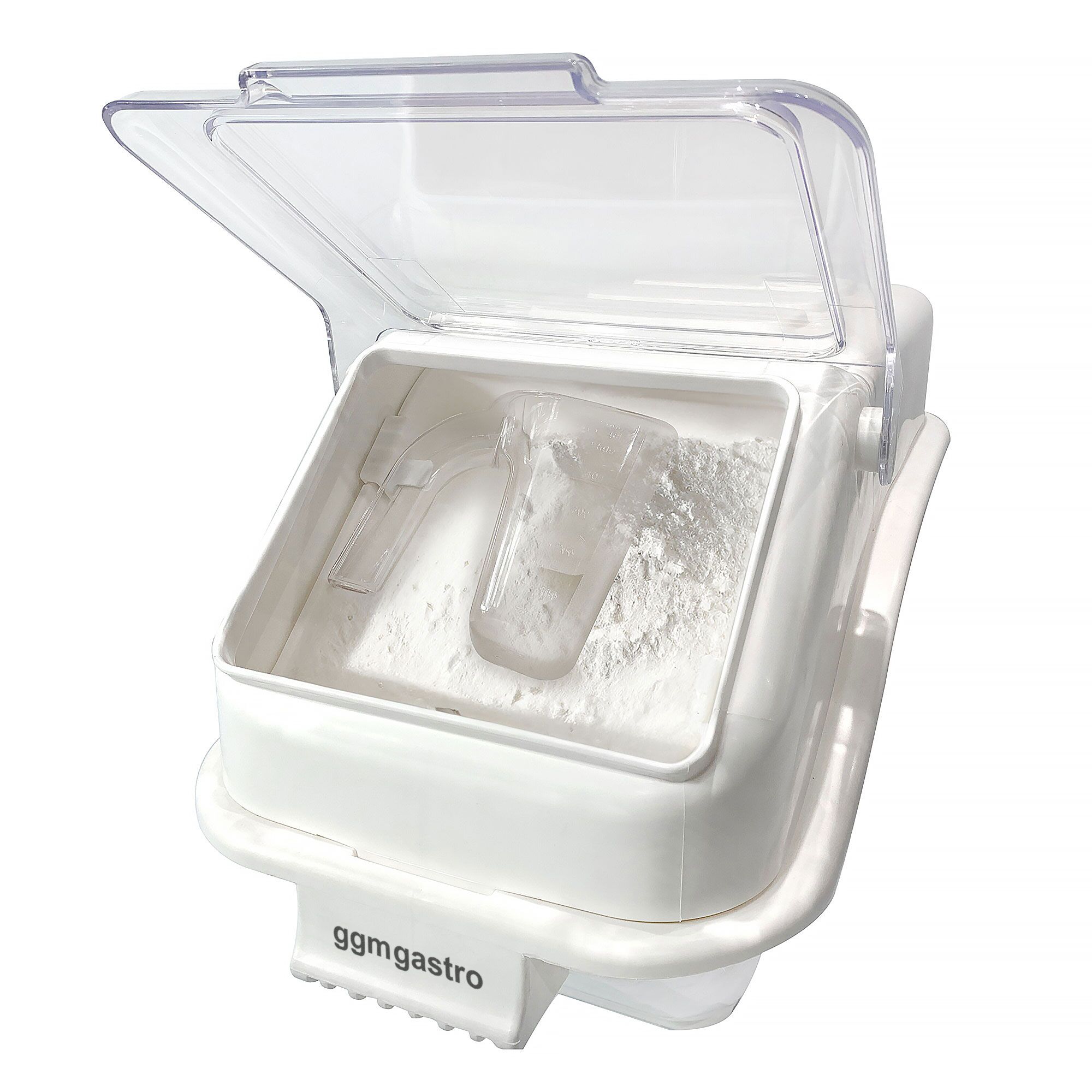 Bac à ingrédients - 20L - Polypropylène (PP) - Blanc - Empilable