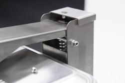 Contactgrill - 2,2 kW - Glad & Gegroefd - Grilloppervlak: 350x330mm