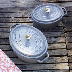 STAUB | LA COCOTTE - Kookpot - Ovaal - 310mm - Gietijzer - Grafietgrijs
